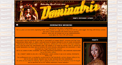 Desktop Screenshot of dominatrix.nl